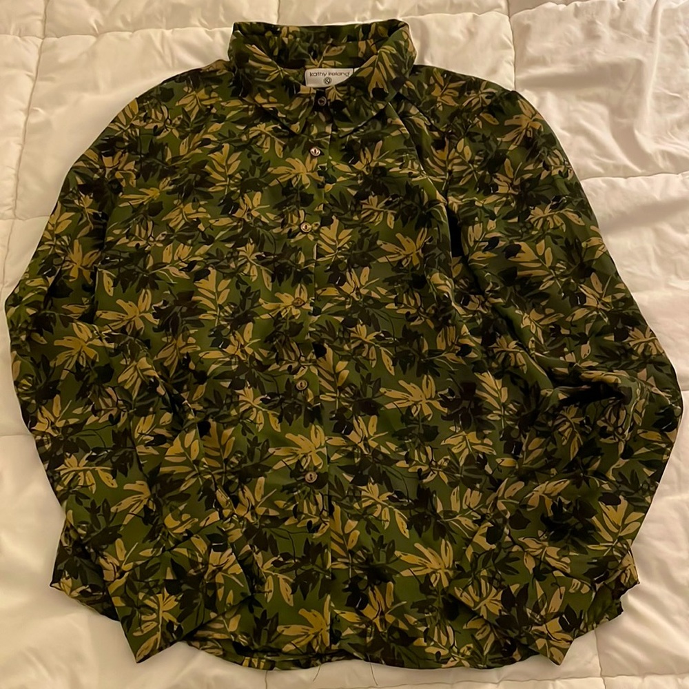 Kathy Ireland vintage blouse